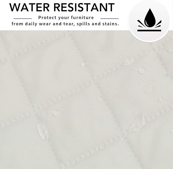 Easy-Going 4 Seater Sofa Slipcover Reversible Sofa Cover Water Resistant Couch - Image 5