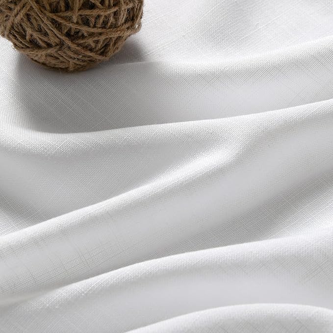 Nanspring Extra Wide Linen Curtains - Image 3
