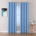 ChrisDowa Room Darkening Curtains 90 Inches Long 2 Panels Set by ChrisDowa