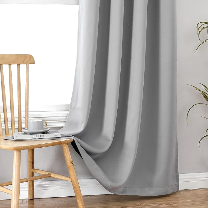 ChrisDowa 100% Blackout Curtains 102 inch Long - Image 7