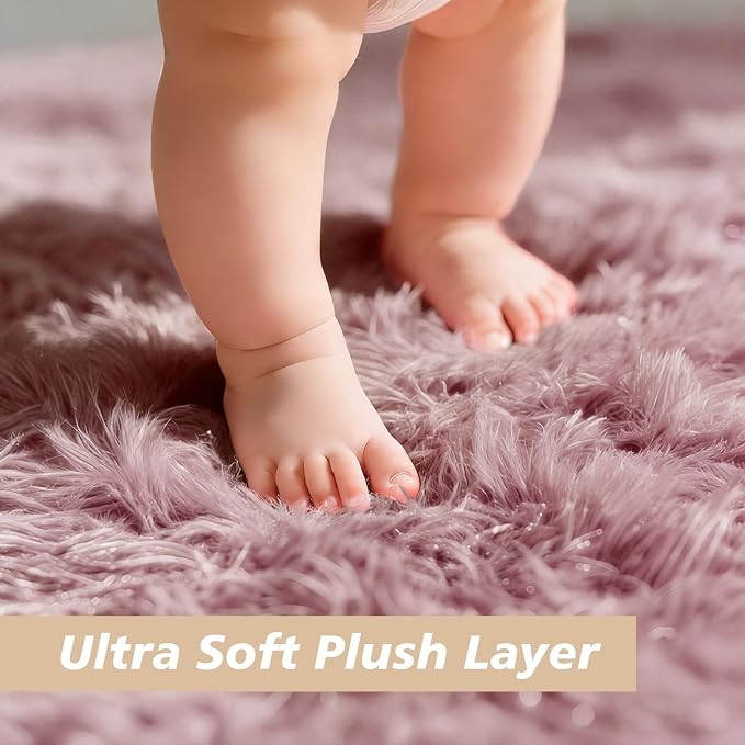 yulidayang Fluffy Round Area Rugs - Image 3