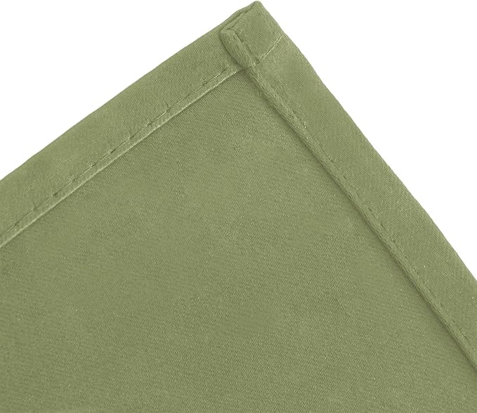LEMOMO Sage Green Thermal Blackout Curtains/52 x 72 Inch/Set of 2 Panels Room - Image 7