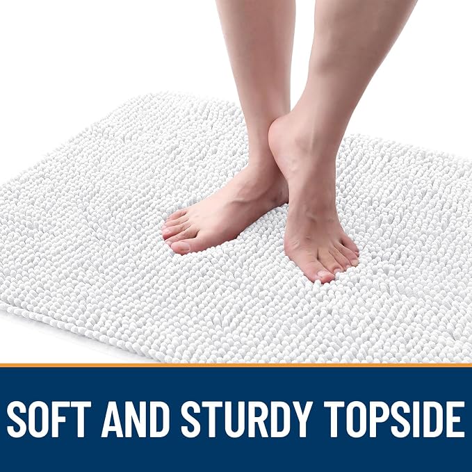 OLANLY Dog Door Mat for Muddy Paws 44x24, Absorbs Moisture and Dirt, Absorbent - Image 4