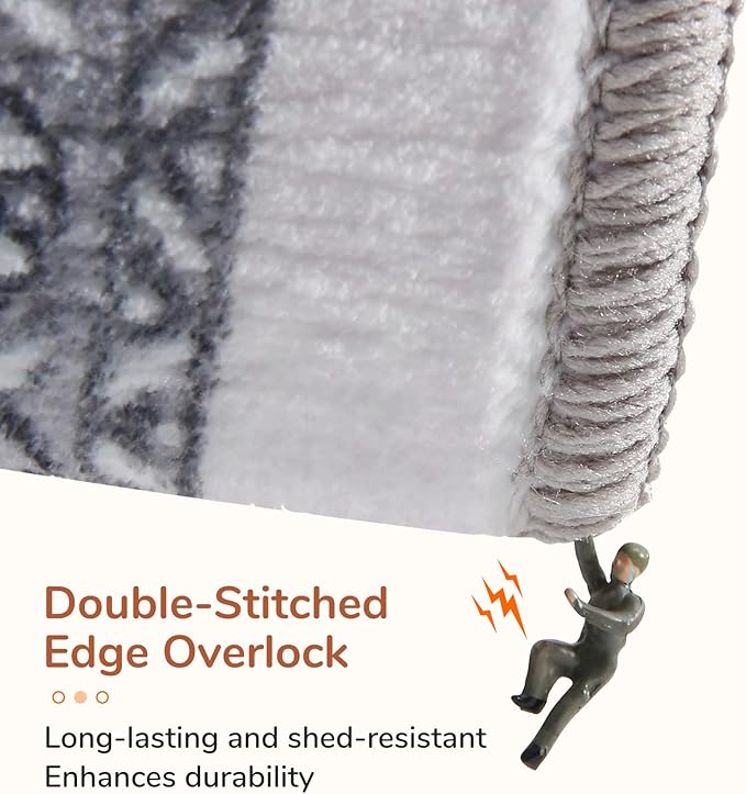 OPPODREAM Soft Area Rugs 3x5, Washable Rugs - Image 4