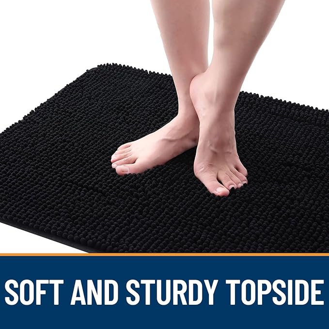 OLANLY Dog Door Mat for Muddy Paws 47x24, Absorbs Moisture and Dirt, Absorbent - Image 4