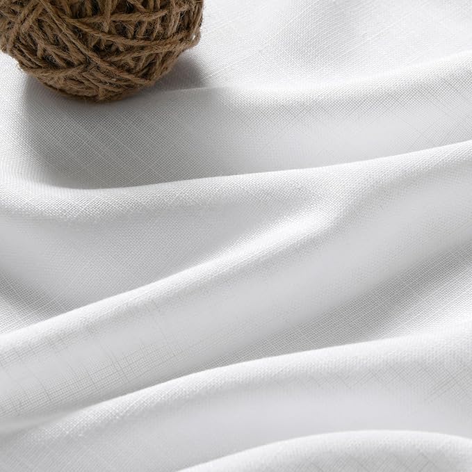 Nanspring White Extra Long Curtains - Image 6
