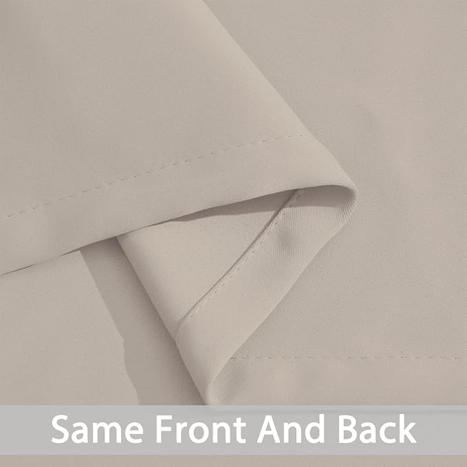 Yakamok Blackout Curtains Room Darkening Thermal Insulated Window Panels - Image 6