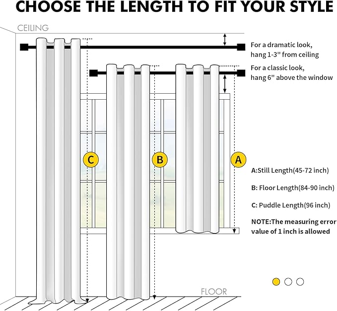 MIULEE Sage Green Blackout Curtains - Image 7