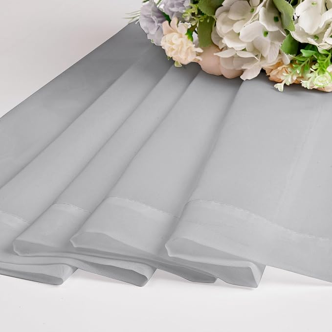 OWENIE Sheer Curtains 63 inch Length - Image 7