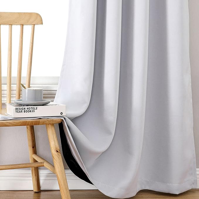ChrisDowa 100% Blackout Curtains 78 inch Long - Image 7