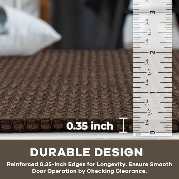 KOZYFLY Long Runners for Hallways 2x12 ft Washable Kitchen Runner Non Slip - Image 4