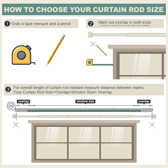 Lootkell Warm Gold Curtain Rods - Image 8