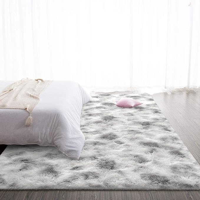 TWINNIS Super Soft Shaggy Rugs Fluffy Carpets 9x11 Feet, Indoor Modern Plush - Image 5