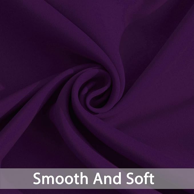 Yakamok Purple Blackout Curtains - Image 5