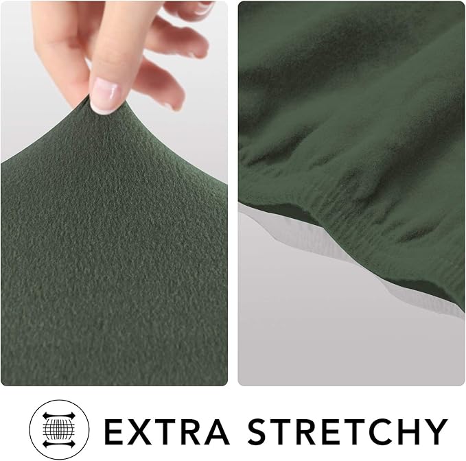 PureFit Super Stretch Sofa Slipcover – Spandex Non Slip Soft Couch Sofa Cover - Image 4