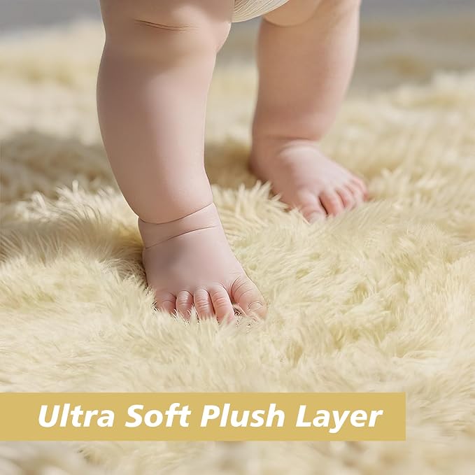 yulidayang Fluffy Round Area Rugs - Image 5