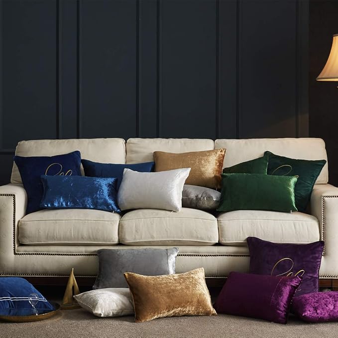 GIGIZAZA Decorative Couch Throw Pillow Covers, Pillow Cases Velvet Pillow Covers - Image 7