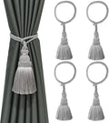 Fenghuangwu 4 Pack Curtain Tie Backs Rope Tassels by fenghuangwu