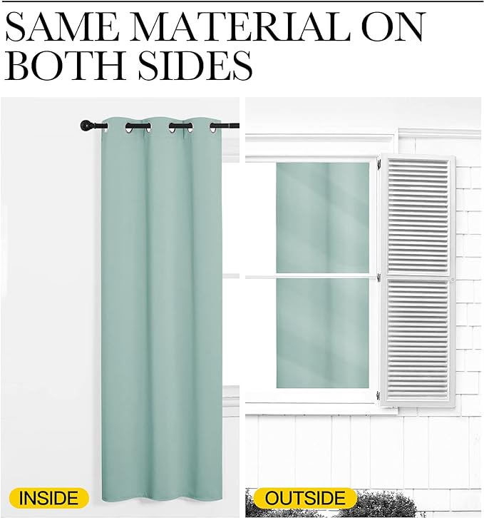 NICETOWN Blackout Draperies Curtains - Image 5