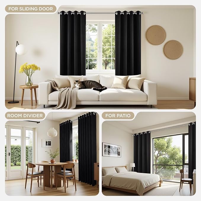 Joydeco Christmas Blackout Curtains - Image 4