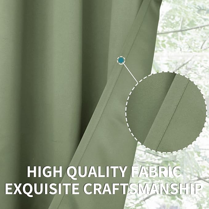 BGment Room Darkening Curtains 84 Inches Long - Image 7