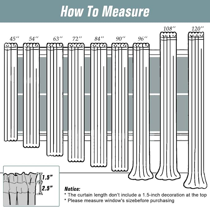 Sheer Curtains 84 Inches Long 2 Panels, Elegant Airy Transparent Light - Image 7