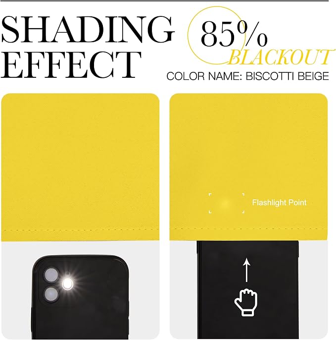NICETOWN Bright Yellow Nursery Essential Thermal Insulated Solid Grommet Top - Image 5