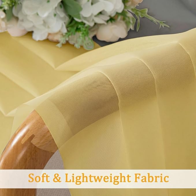 Gwine Extra Long Sheer Curtains 108 Inches Long - Image 7