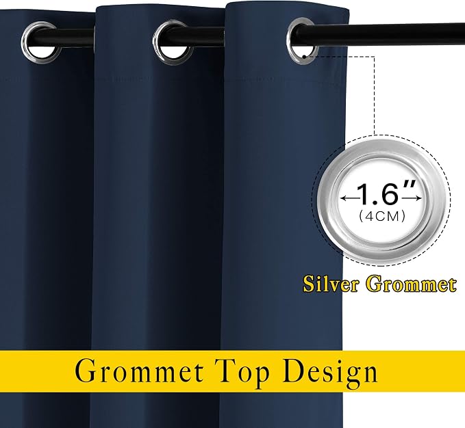 NICETOWN Blackout Draperies Curtain Panels - Image 2