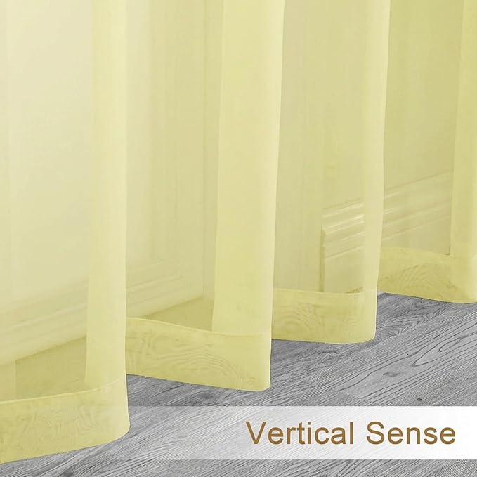 Chyhomenyc Sheer Valances for Windows - Image 6