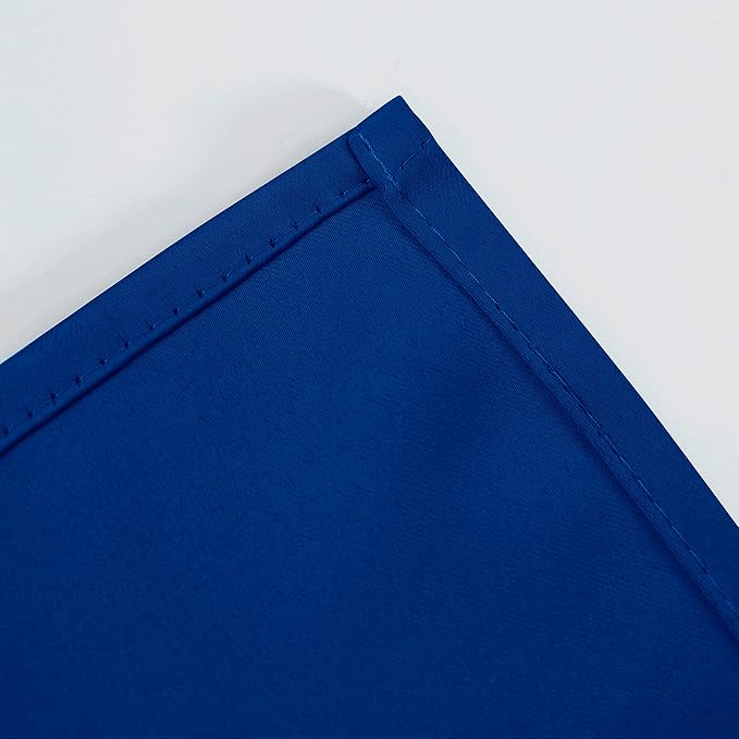 LEMOMO Blackout Curtains 52 x 63 inch/Royal Blue Curtains Set of 2 - Image 8
