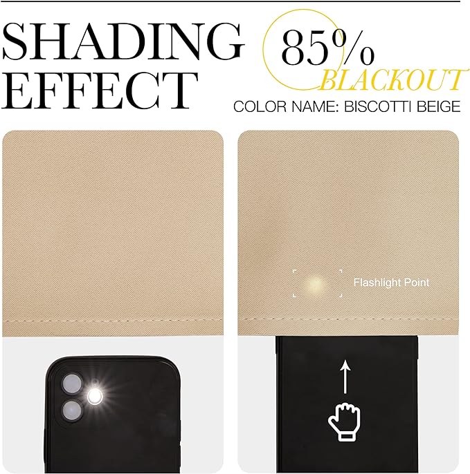 NICETOWN Room Darkening Grommet Panels - Image 9