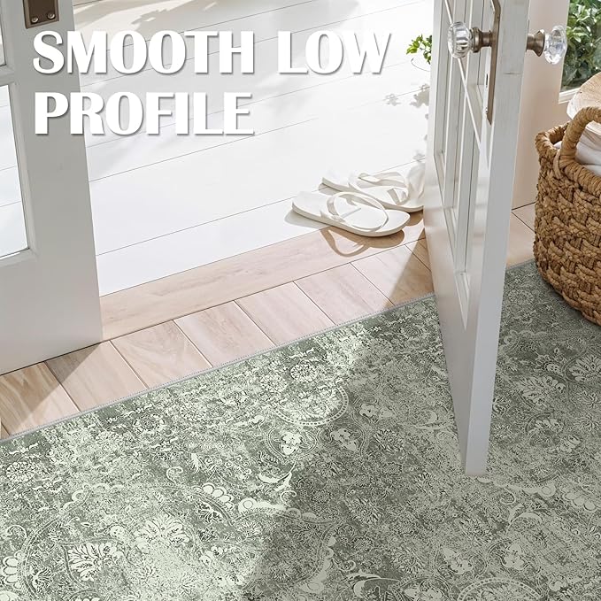 2x5 Washable Hallway Runner Rug - Image 7