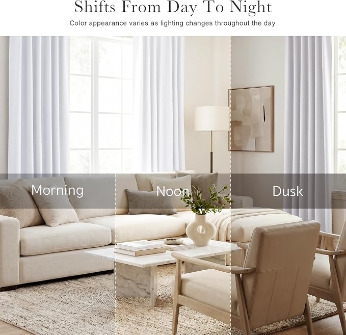 PONY DANCE White Window Curtains - Image 7