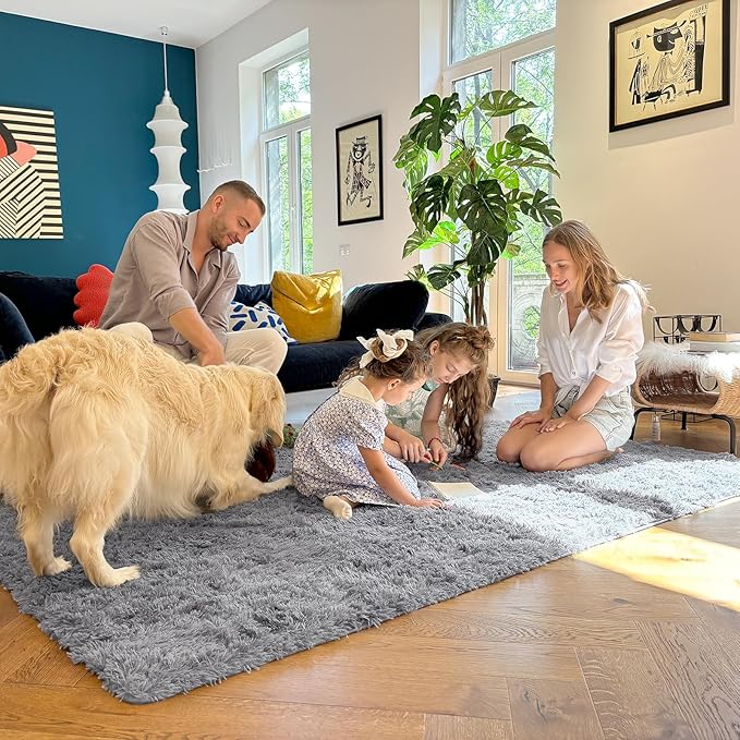 OLANLY 8x10 Machine Washable Large Area Rugs - Image 6