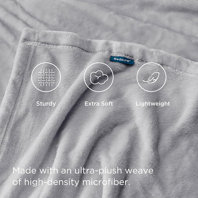 Bedsure GentleSoft Fleece Throw Blanket - Image 3