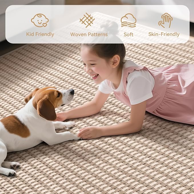 YDKGL 2x6 ft Boho Kitchen Runner Rugs Mat Non Slip Woven Runners - Image 4