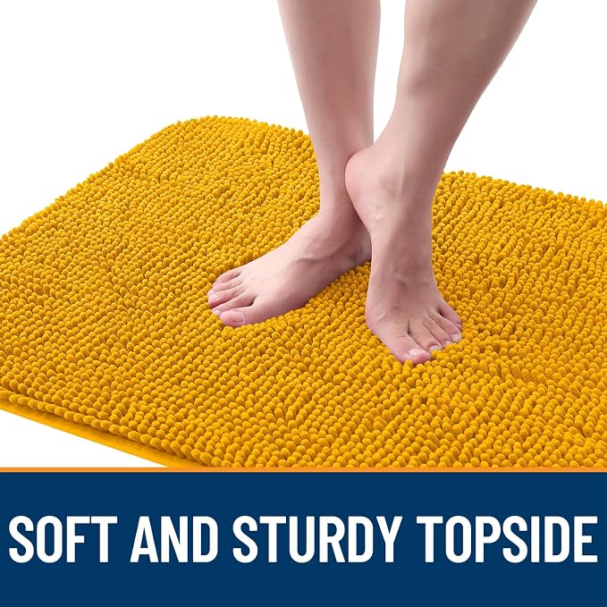 OLANLY Dog Door Mat for Muddy Paws 47x32, Absorbs Moisture and Dirt, Absorbent - Image 4