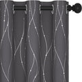 Deconovo Grey Blackout Curtains by Deconovo
