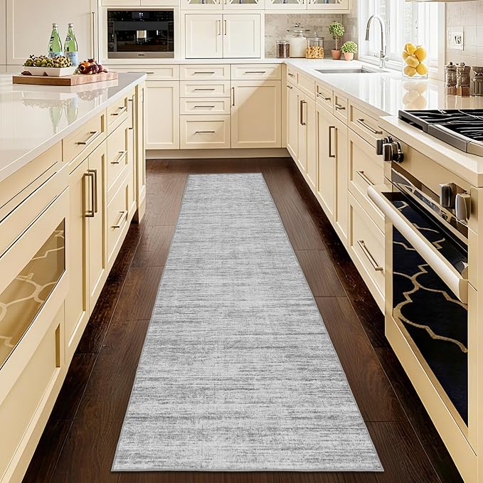 2x10 Runner Rug Non-Slip，Modern Abstract 10ft Washable Runner Rugs - Image 7