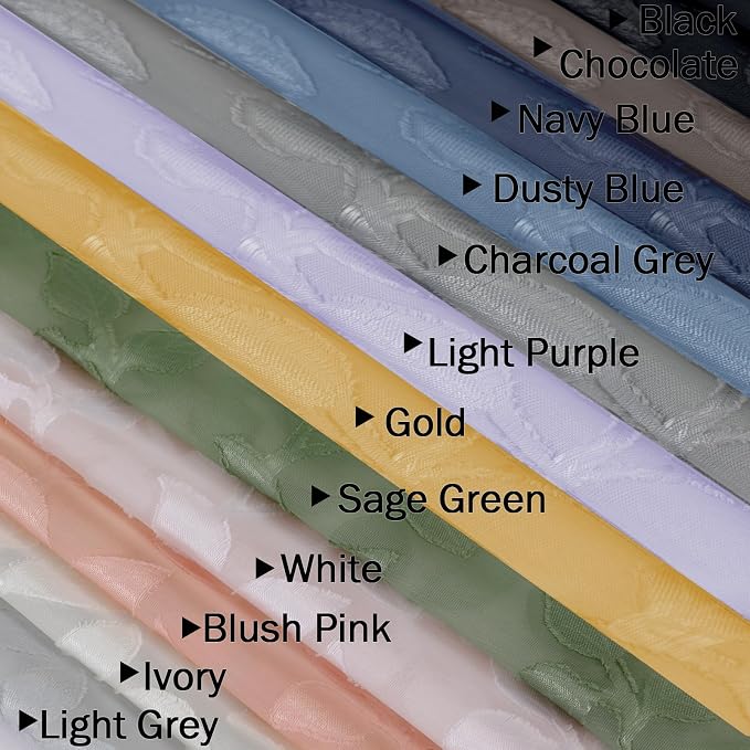 Chyhomenyc Ivory Sheer Valances - Image 9