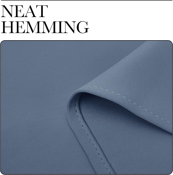 NICETOWN Home Fashion Thermal Insulated Solid Grommet Blackout Window Treatment - Image 7