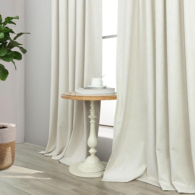 Pitalk Cold Weather Thermal Curtains Farm House Boho Black Out Room Darkening - Image 7