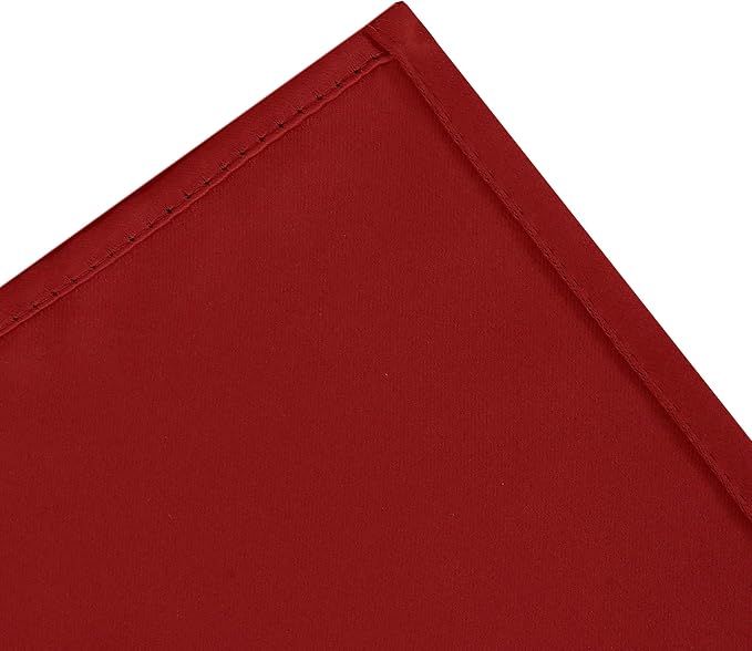 LEMOMO Red Thermal Blackout Curtains/38 x 84 Inch/Set of 2 Panels Room - Image 8