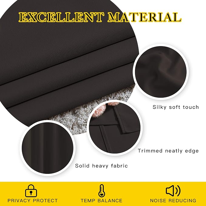 NICETOWN Blackout Curtains Panels - Image 4