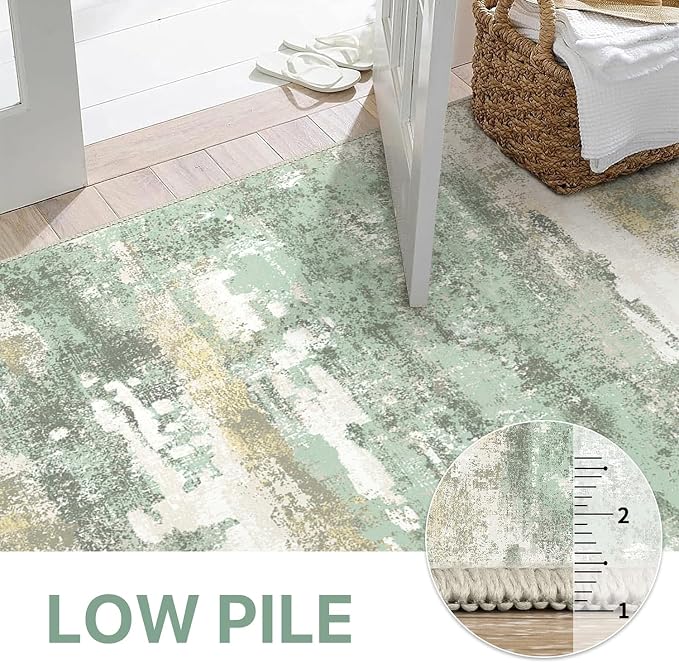 BEIMO Area Rugs 5x7 for Living Room Bedroom, Modern Abstract Machine Washable - Image 9