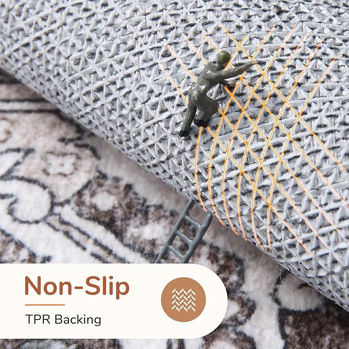 OPPODREAM Soft Entryway Rug 2x10, 2x10 Rug Runner, Washable Hallways Carpet 2 x - Image 4