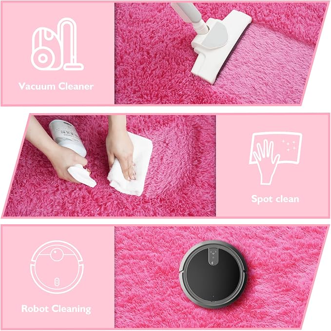 yulidayang Fluffy Round Area Rugs - Image 3