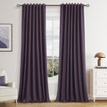 Guken 100% Blackout Curtains 84 Inch Length 2 Panels Set by Guken