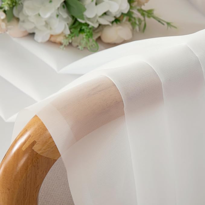 Aiyufeng Beautiful Sheer Curtains - Image 5